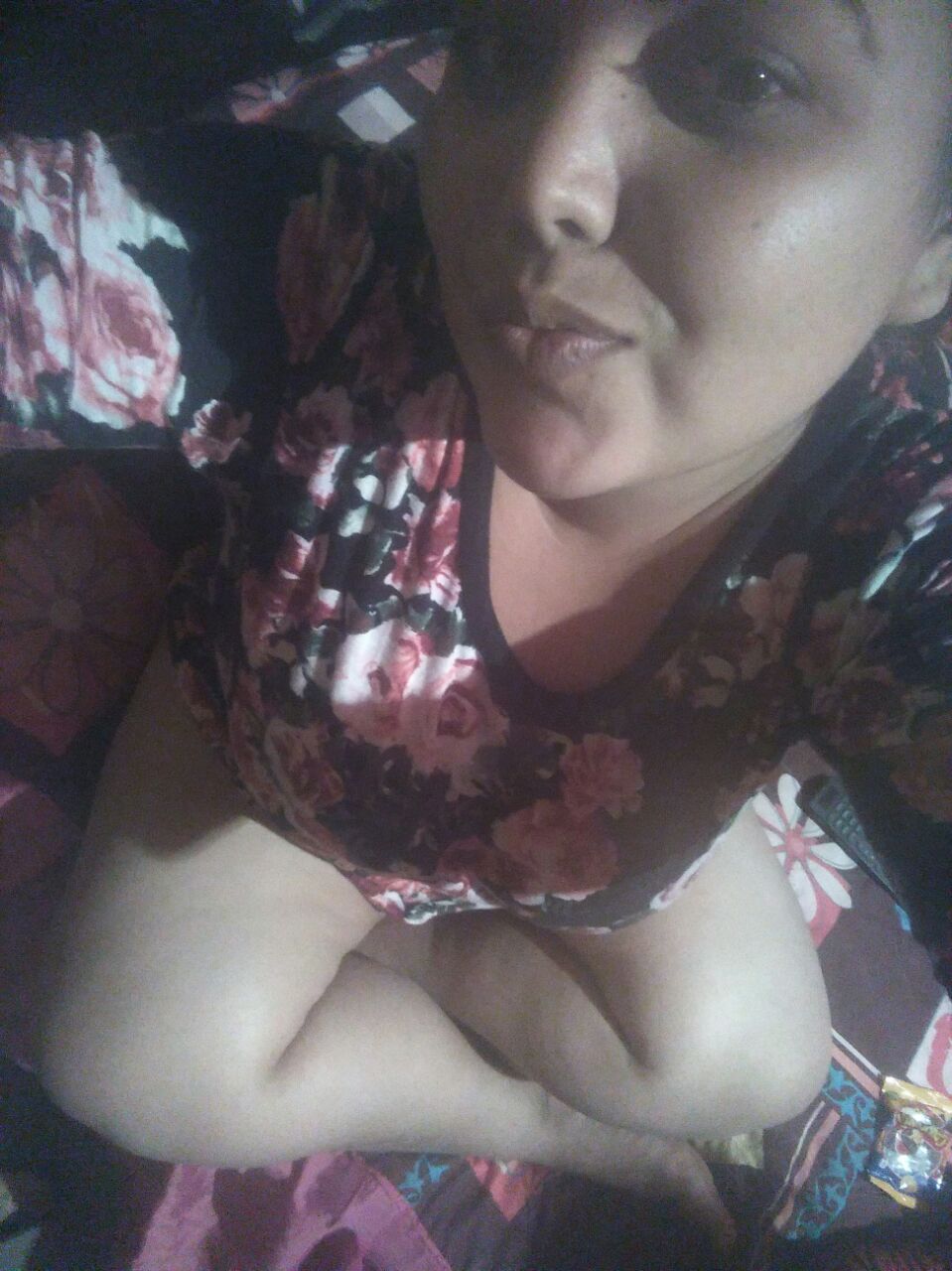 Una gordita tetona clásico bien cachonda