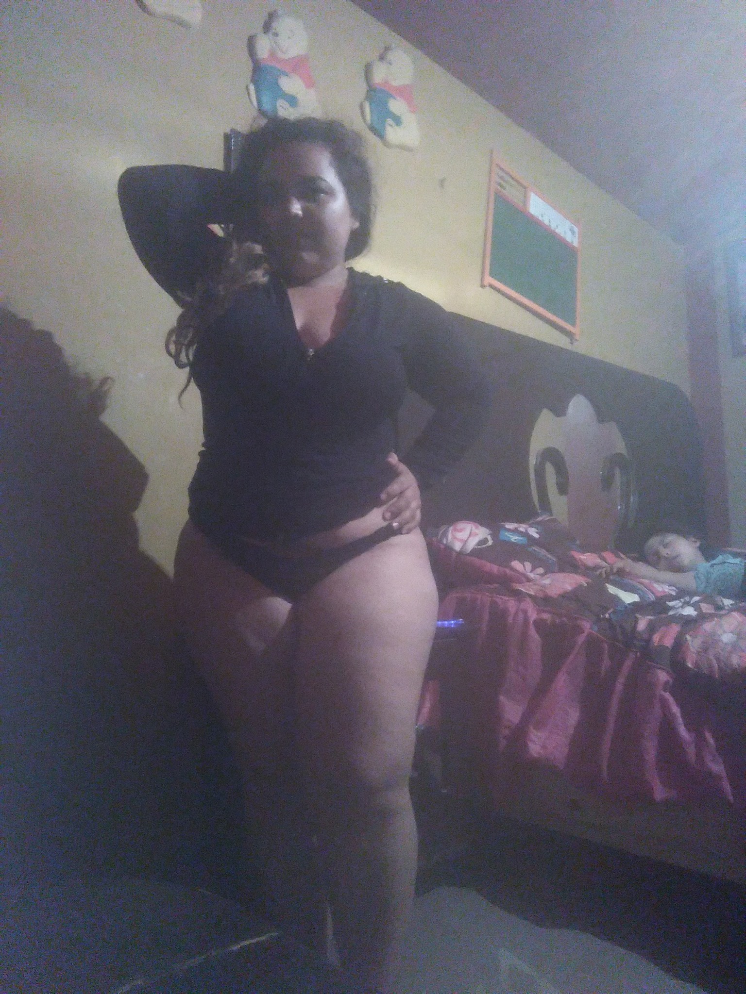 Una gordita tetona clásico bien cachonda