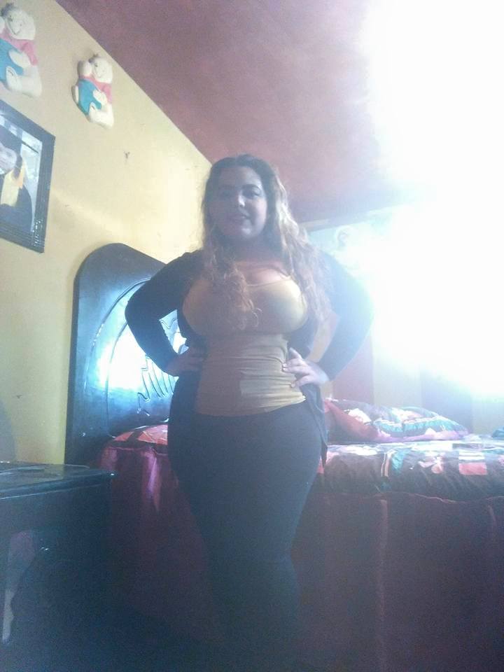 Una gordita tetona clásico bien cachonda