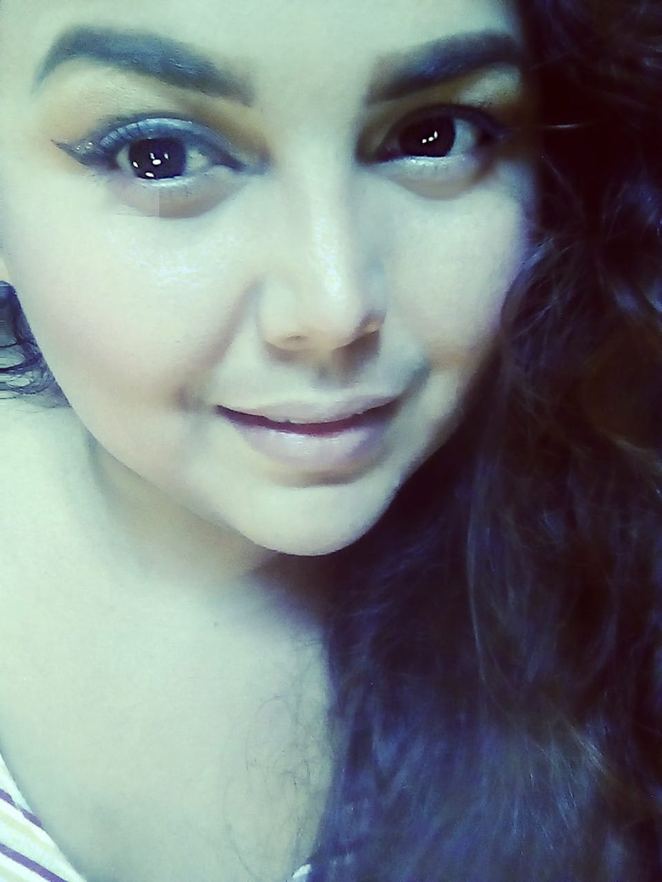 Una gordita tetona clásico bien cachonda