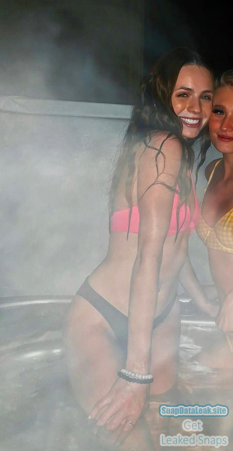 Sexy petite college teen teasing little titties with mirror