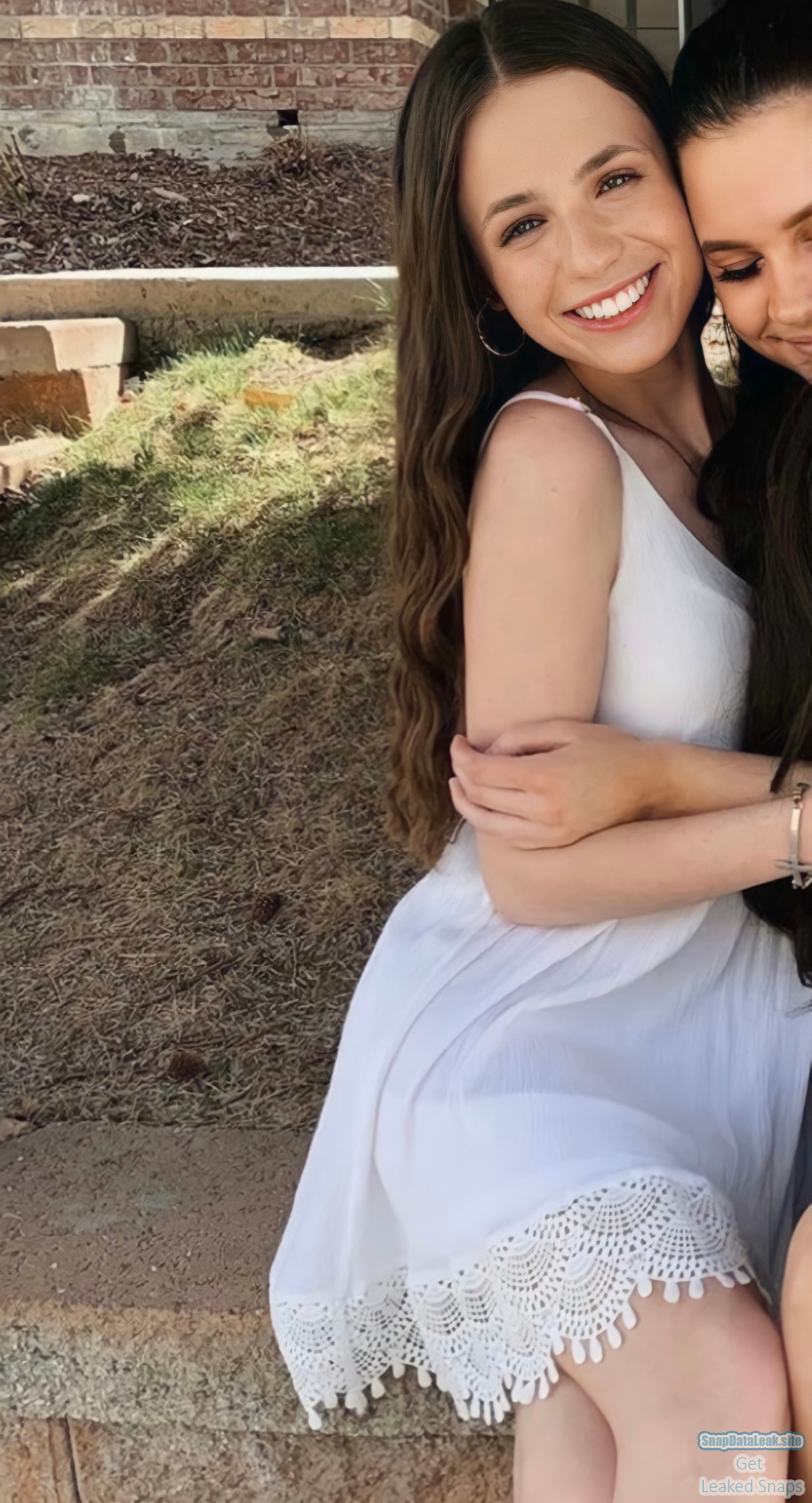 Sexy petite college teen teasing little titties with mirror