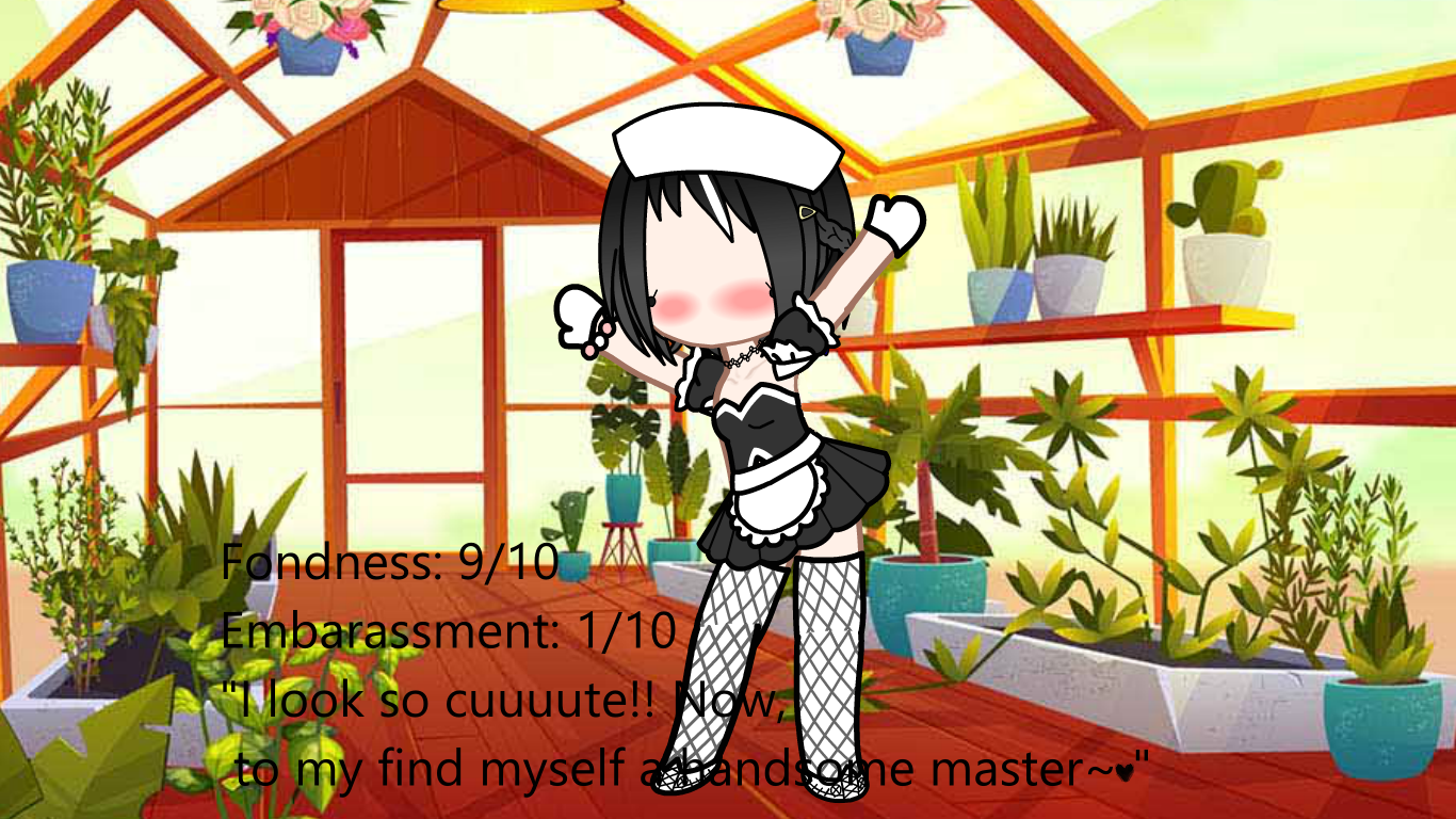 Obsidian's dress up choice