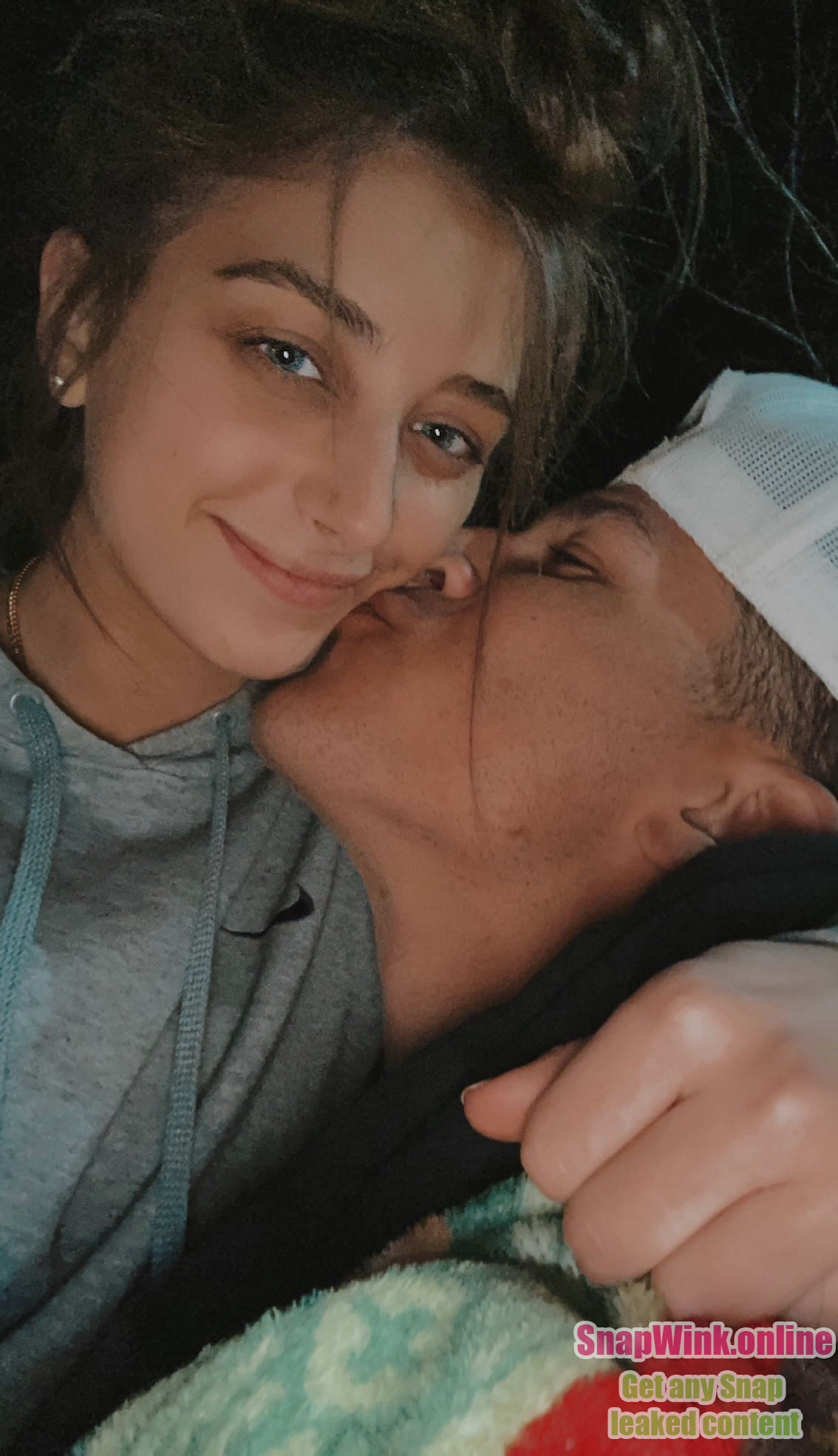 Adorable little tan brunette NYU sophomore Snap Leak