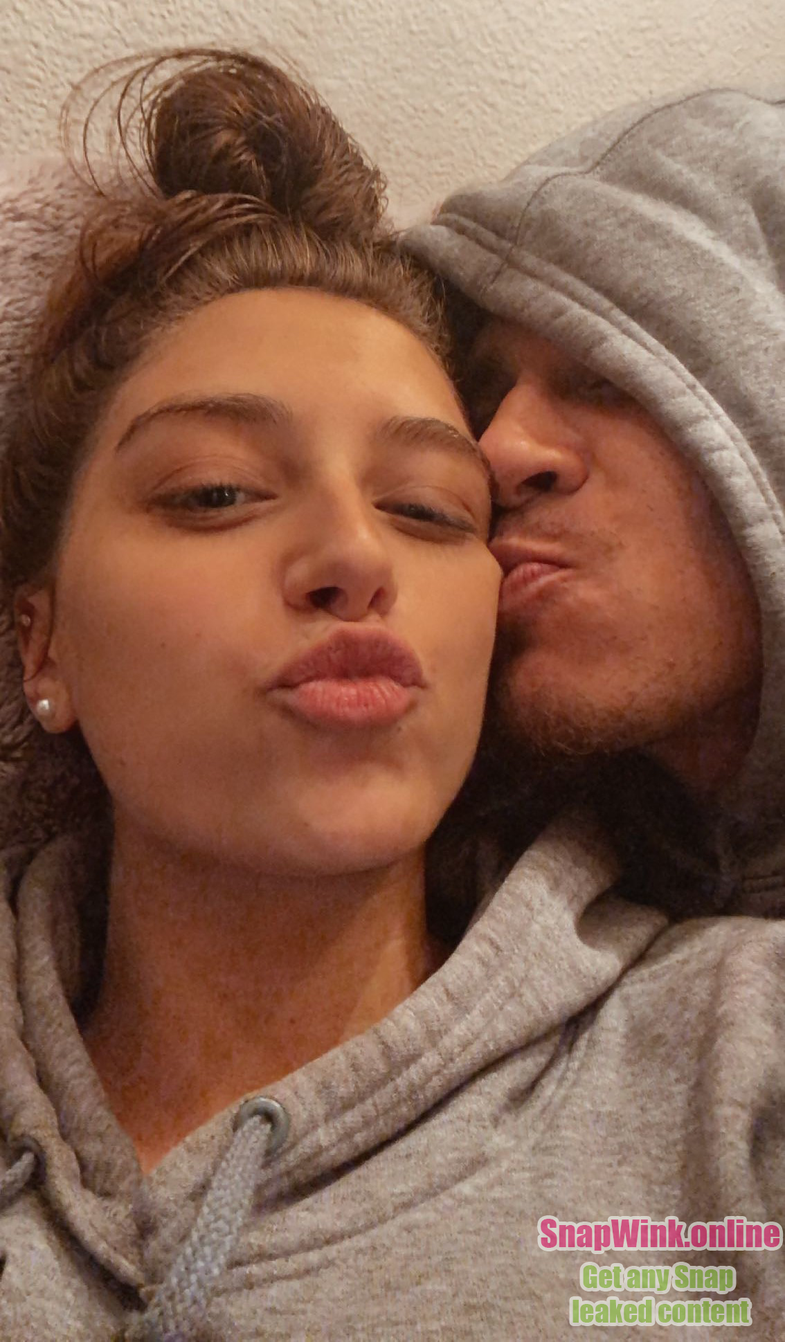 Adorable little tan brunette NYU sophomore Snap Leak