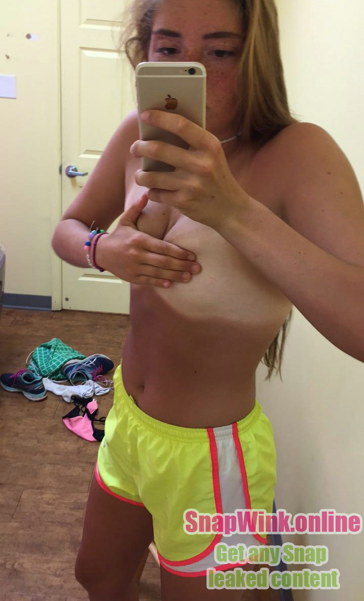 Hot fit body blond haired teen