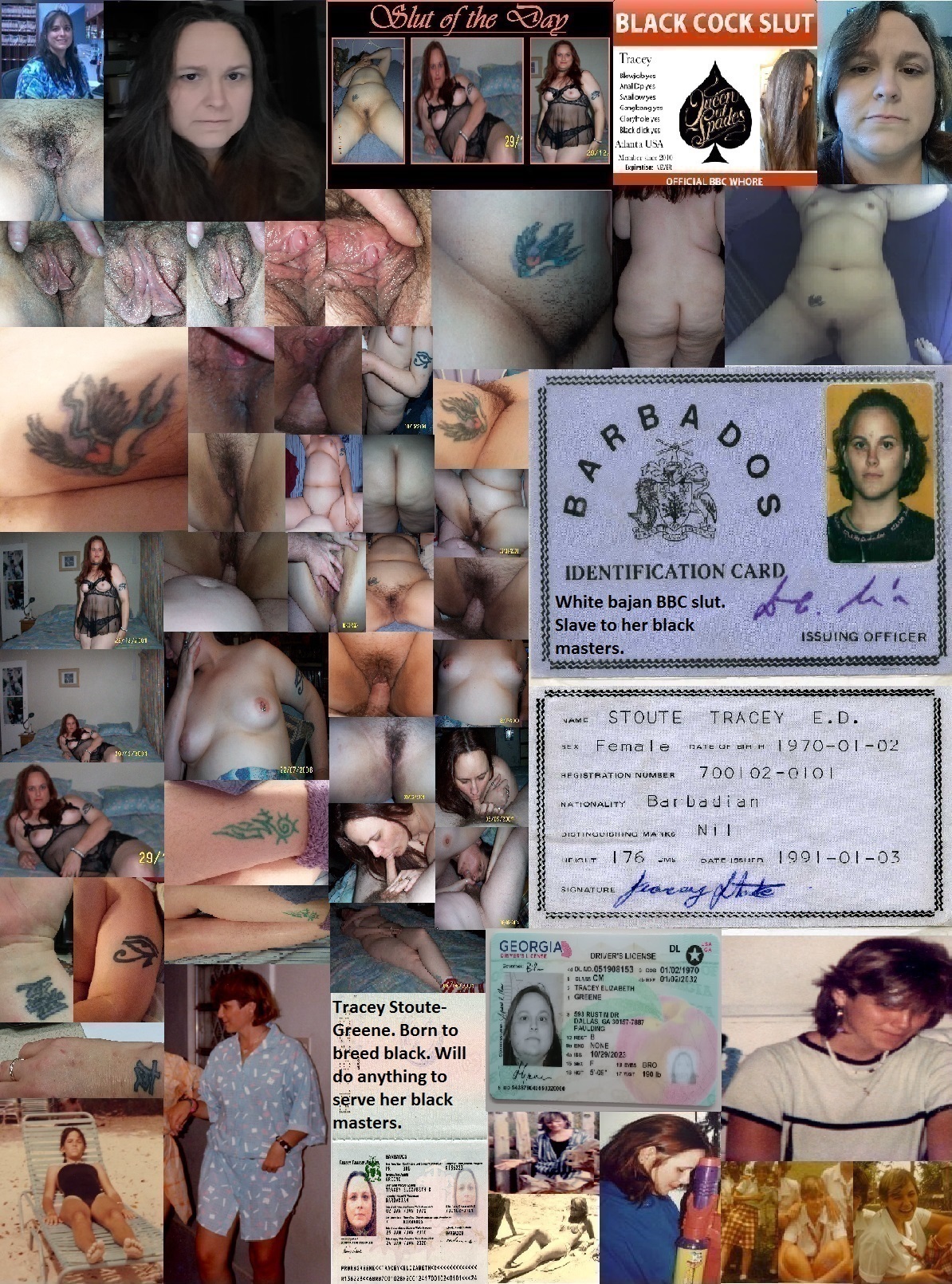 Tracey Stoute-Greene Bajan whore