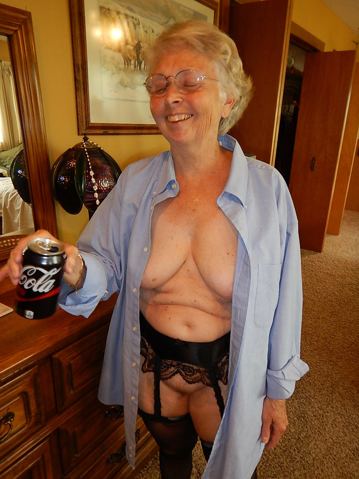 Pictures taken when she was 81yo and younger, hot as hell