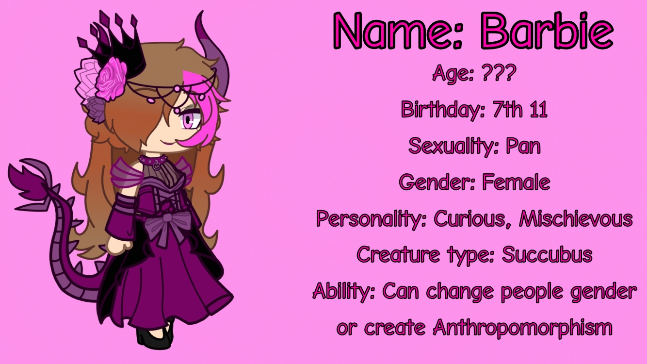 Barbie Bio(TMF X TG TF)