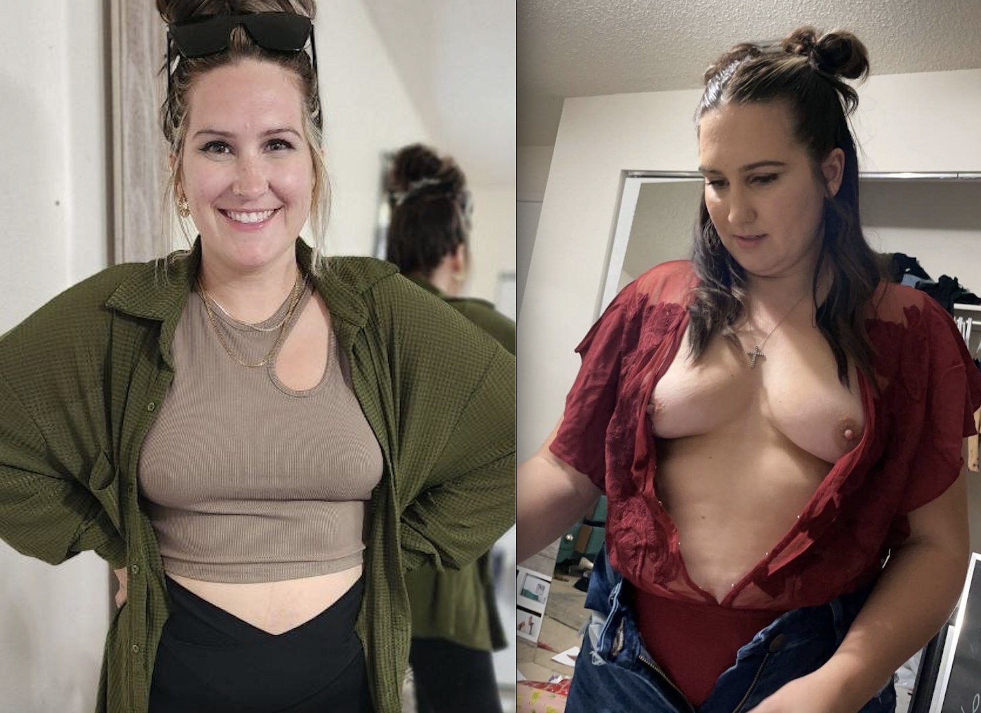 Common everyday wives dressed/undressed 2