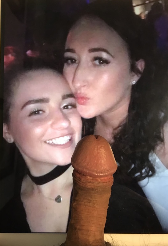 Cock Tribute to Two Ladies