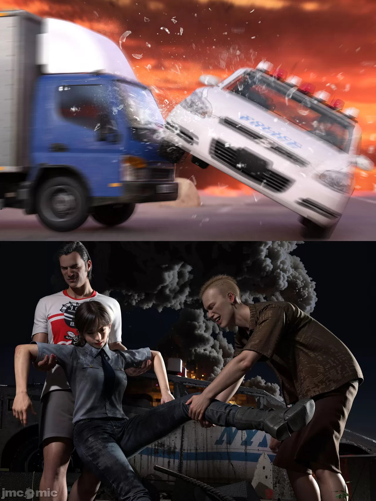 Gang 's Revenge Against Policewoman（Preview）