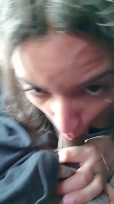 Daniela Duran sucks a cock in a public bus and records it