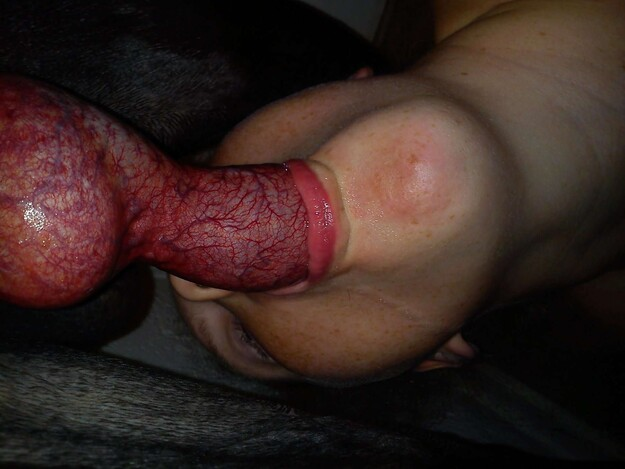 Lucy Grant loving her DICKS