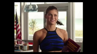 Alexandra Daddario are you looking at my Boobs Scene (without Zac Efron)