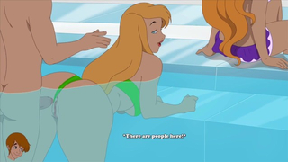 Milftoon Drama- Gina getting Fucked in the Ass