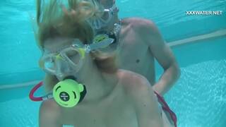 Samantha Cruz Gets Mouth Fucked in the Pool