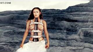 Salma Hayek Naked & Sex Scenes from Frida on ScandalPlanetCom
