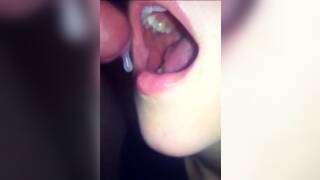 Cum in Sister's Mouth and she Swallowed