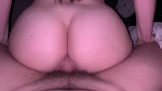 Bubble Butt Teen Gets Fucked from the back Amateur Couple