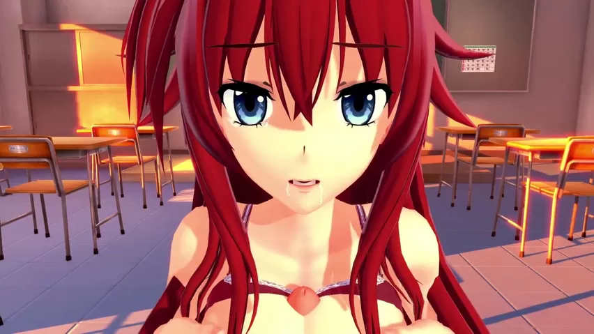 Rias Gremory High School DxD 3d Hentai Shooshtime