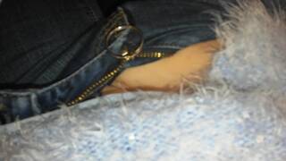 Girl Masturbates at Work