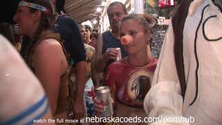 Random Hot Chicks Flashing Tits and Ass in Public