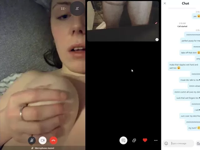 SEXY TEEN CUM WITH ME ON SKYPE pic