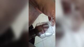 HOMEMADE PENIS PUMP