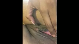 sexy shaved pussy massage