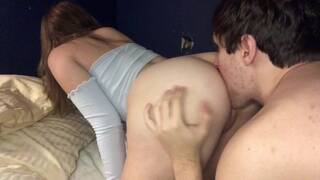 Teen Girl Gets Ass Eaten and Cums in Mouth