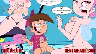 Timmy Turner Fucks Sexy Adult Wanda & His Step Mother (Fairly Odd Parents)