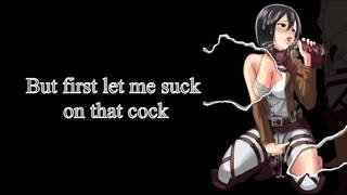 Mikasa Ackerman JOI Hentai