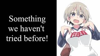 Cum on her Huge Oppai! - Uzaki Chan Hentai JOI