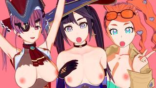 Anime Creampie Compilation (Feat. Pokemon, Hololive, Genshin Impact)