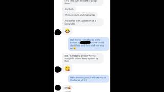 Big Booty PAWG I just Met from Tinder Gets Fucked in her Hotel Room (+Tinder & Text Conversation)