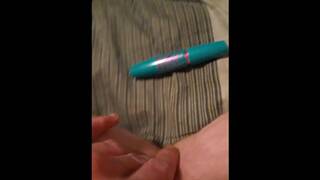 Masturbation with a Makeup Tube while Watching Rick and Morty on Adult Swim