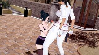 Apex Legends: Futa Loba Fuck Wraith