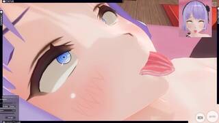 3D HENTAI POV Hotaru Shidare Rides your Dick (AHEGAO)
