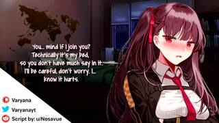 Protecting Cute Girl in a Fight [uwu]