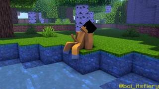 Summer Vacation - Minecraft MCR34 Porn Animation
