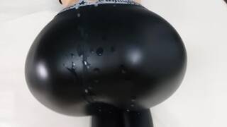 Sperma on Leather - Amateur Cumshots Compilation