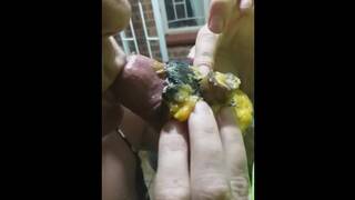 Nice Cheesy Food Blowjob