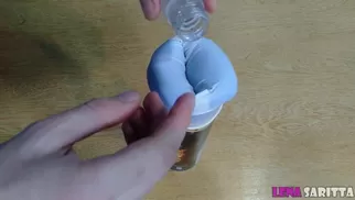 homemade, several toys in pussy and ass