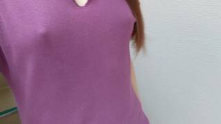 20代OL　ムラムラしたからノーブラ散歩しちゃった