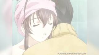 Hentai Sex Porn Hot Couple Eats Wet Pussy in shower