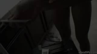 Hot Brunette Babe Loves dildo sex toy.