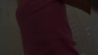 Petite babe strips off her clothes and she shows off her sweet tits.