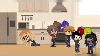 Ms.afton and two of Michaels friends have some fun