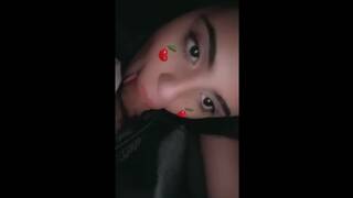 Latina sucks him while he’s asleep on snapchat